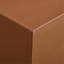 Table en cuir brun moderne en selle MDF - deux tailles compactes, parfaites pour le décor du salon et l'utilisation quotidienne-129464865