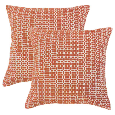 Coussin décoratif géométrique 