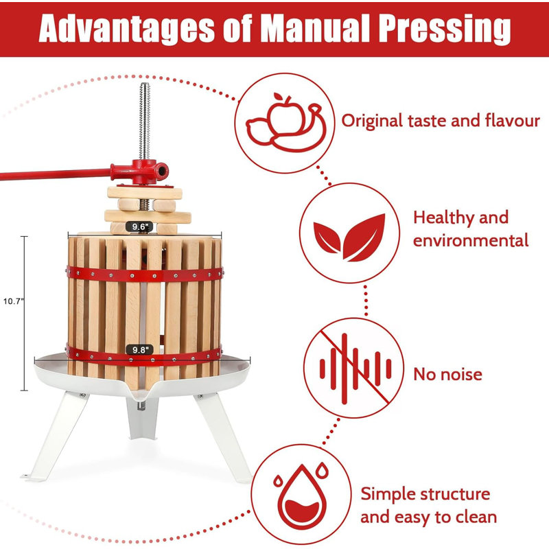 Belfry Kitchen Non-Electrical Slow Masticating & Cold Press Juicer