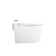 Smart Toilet Bidet Combo With Foot Sensor Open Cover/Seat