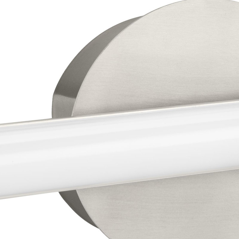 Bloem Dimmable LED Vanity Light, Brushed Nickel