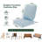 Outdoor 5''Deep Seat Chair Cushion Set-1748589311