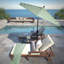 Parasol de marché 7 pi 6 po Prestwick-1650413321
