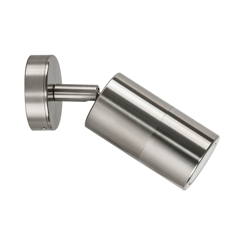 Eden 6cm H Outdoor Armed Sconce, Silver