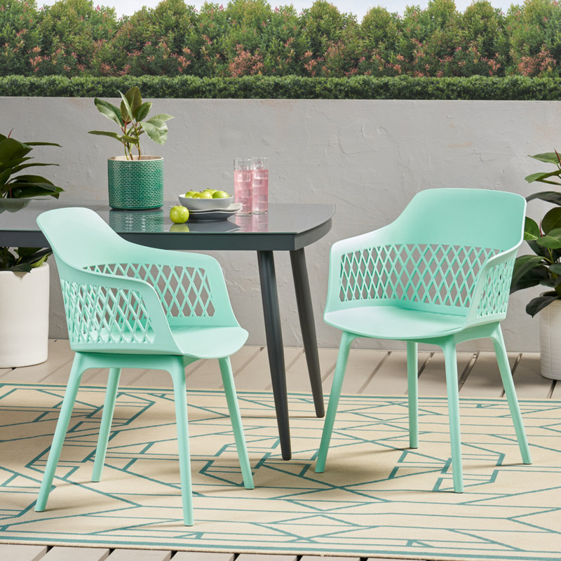 Azalea Comfortable Ergonomic Office Chair with Adjustable Lumbar Support and Reclining Functionality, Mint