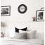 Horloge murale moderne QXA831KRH, noir