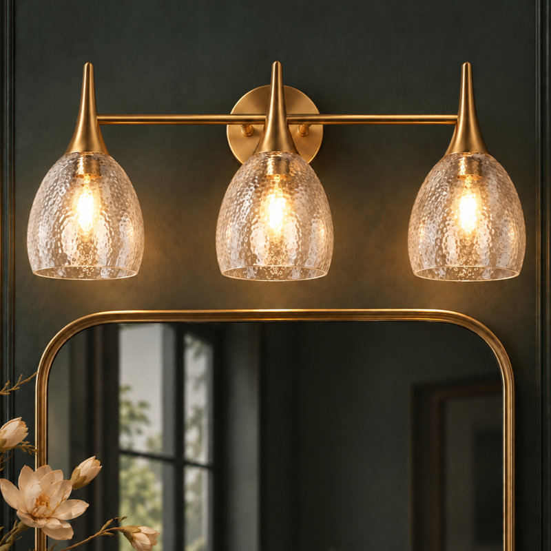 3 - Light Dimmable Vanity Light, 3