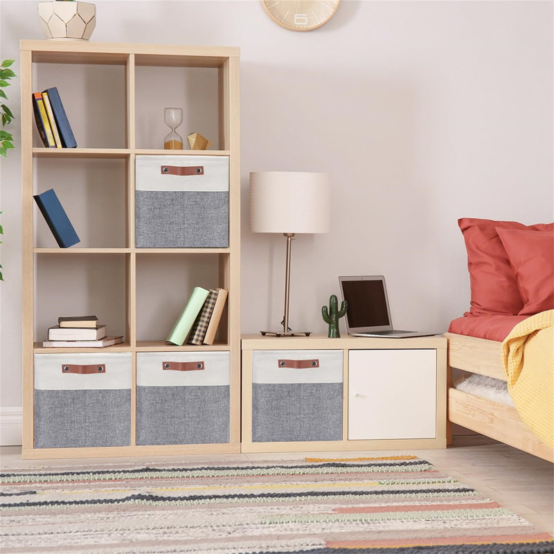 Ebern Designs Fabric Decorative Bin