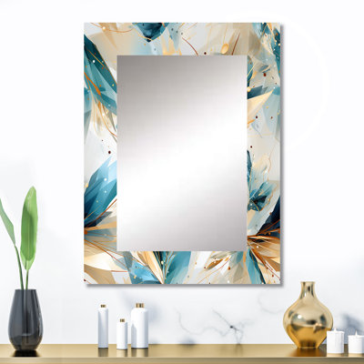 Glamour extra clair de cristal bleu sarcelle et blanc Kederick