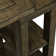  Gertraute 3 Piece Console Table Set w/ 2 Upholstered Stools