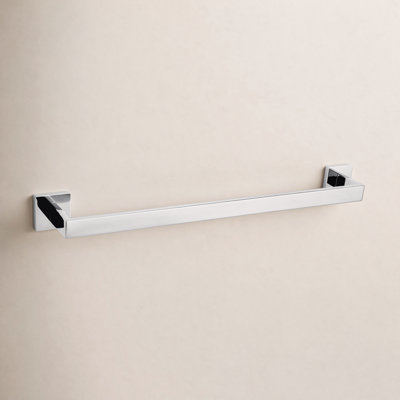 24" Wall-Mounted Stainless Steel Towel Bar