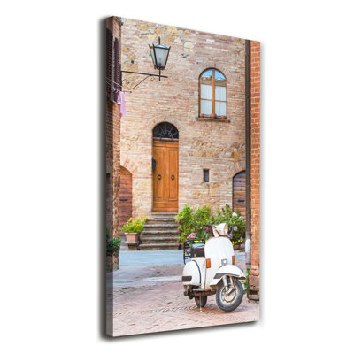 Italian Streets - Wrapped Canvas Print