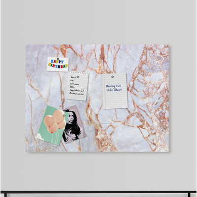 Magnetic Glass Photo Memo Board