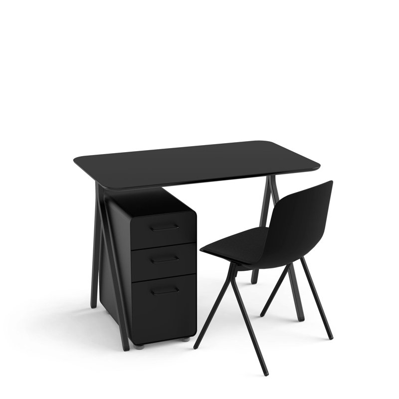 Key Desk 48x24, Black