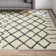 Tapis crème / noir Calion