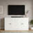 Modern 58.66" TV Stand with 4 Doors, Soft-Close Storage & Adjustable Shelves, Modular Media Console for Living Room