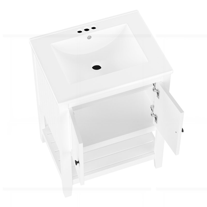 Lavabo de salle de bain 24 po