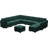 Wylodene 143" W Velvet Modular Sectional Sofa-1089062410