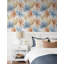 Tropic Palm Toss Luxe Haven Peel and Stick Wallpaper-83148714