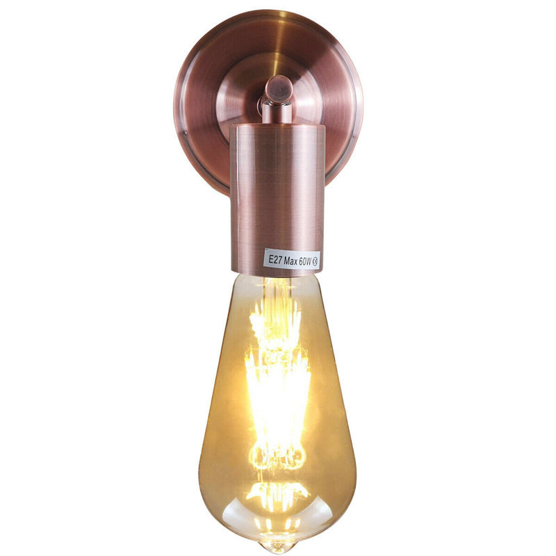 Auburta Armed Sconce, Copper