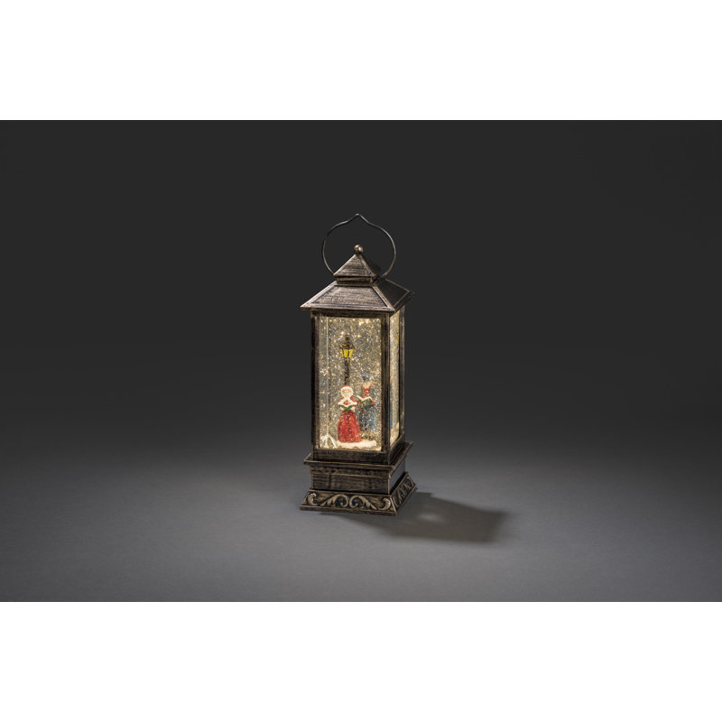 Snowy Serenades Christmas People Lantern