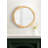 Rahfy Coastal Irregular Round Rattan Wall Mirror