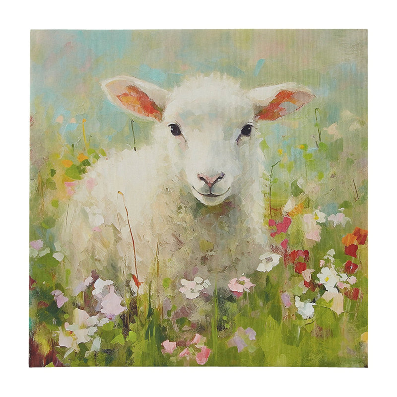 Lamb Canvas Wall Art