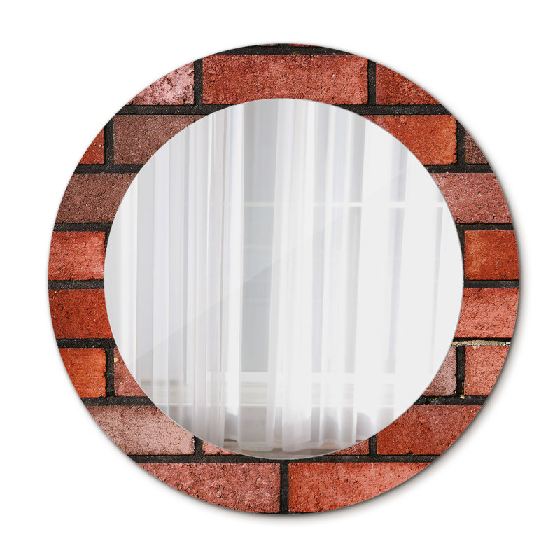 Huldar Glass Flat Wall Mirror