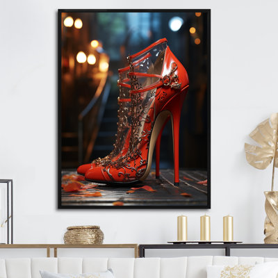 " Fashion Red High Heels I "