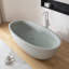 Baignoire de trempage autoportante 71 po. X 35 po. Terrazzo