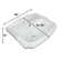 The Renovators Supply Inc. 14.75'' White Vitreous China Rectangular Bathroom Sink with Overflow