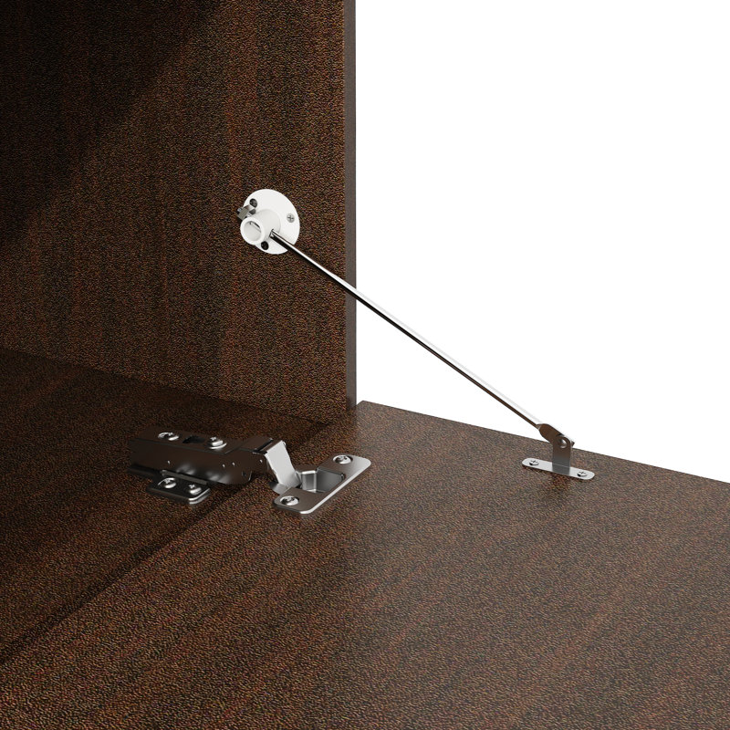 Armoire de rangement l 71,7 po avec 3 bacs rabattables
