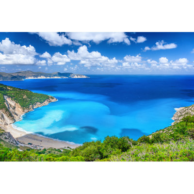 Myrtos Beach - Photographie sur toile tendue