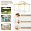 Briann 4m x 3m Steel Party Tent