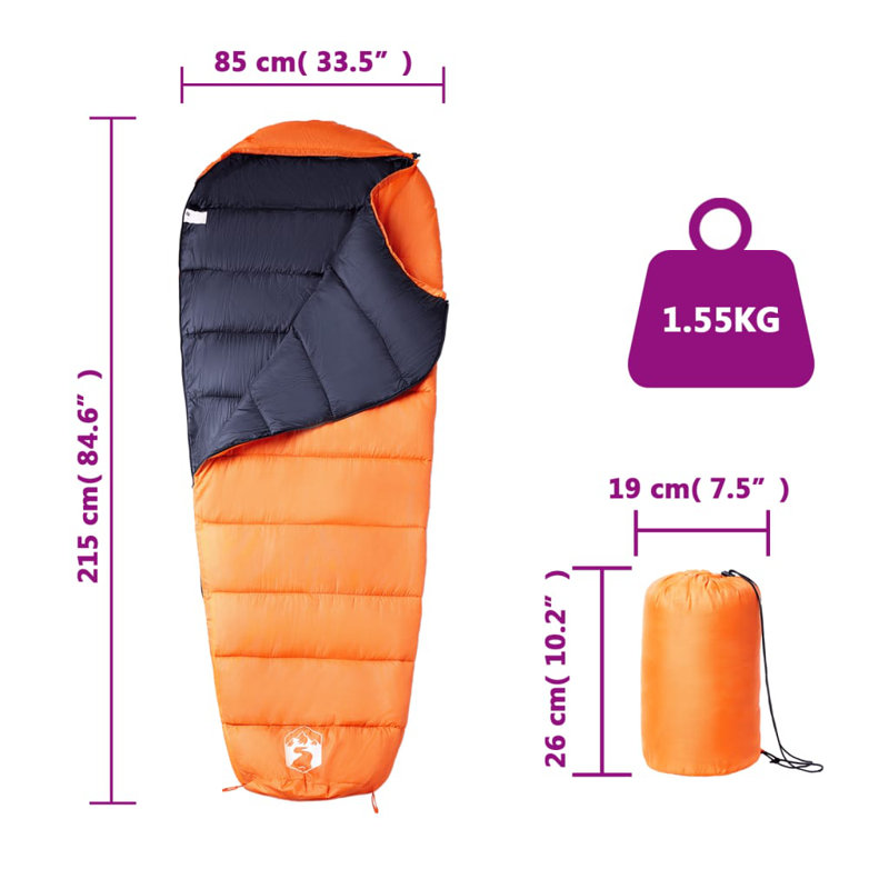 Sac de couchage pour adultes Vidaxl