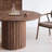 High-quality Walnut Solid Wood Round Table-57725600