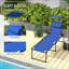 Chaise longue inclinable avec coussins sahdia-590269588