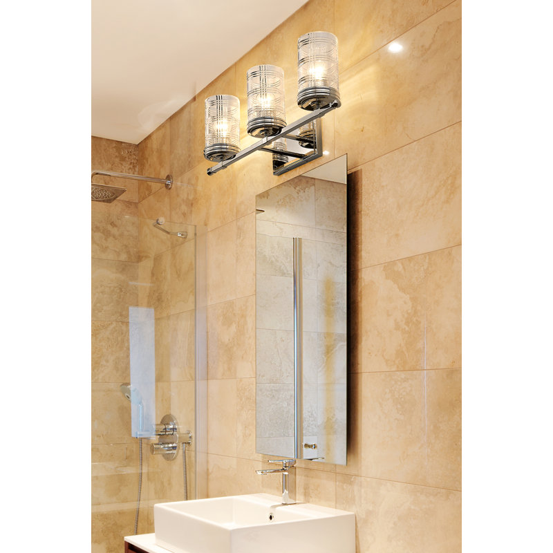 Gatta 3 - Light Dimmable Vanity Light, Polished Nickel