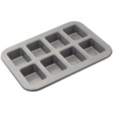 Judge Bakeware, 8 Cup Non-Stick Mini Loaf Tin, Cup Size 9 x 6 x 3cm