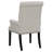7-Piece Rectangular Marble Top Dining Table Set