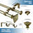 Signorelli Adjustable Double Curtain Rod-2050430864-2050430866