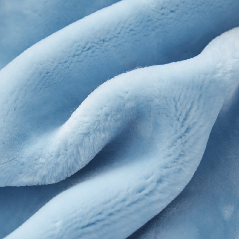 Couverture ultra douce, Bleu pastel, 30 po x 40 po