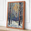 Winter Path Scandinavian - Wrapped Canvas-75094767-75094766
