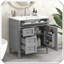 Meuble-lavabo moderne simple avec tiroirs supérieurs-217123690