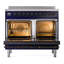Cuisinière à induction 40 pouces avec 6 éléments à induction ILVE Nostalgie II Series (porte en verre)-1695305313