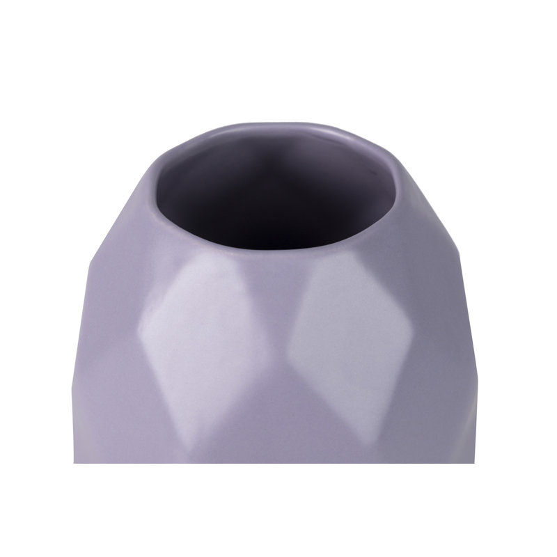 Ceramic Vase 17x17x30 Cm, 30" H x 17" W x 17" D, Purple