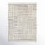 Benjamin Geometric Hand Knotted Ivory/Sky Area Rug-1167330476