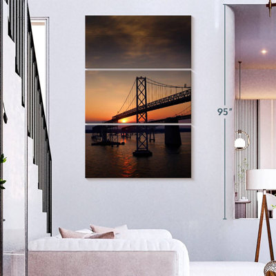 Lilie Chesapeake Bay Bridge Dusk