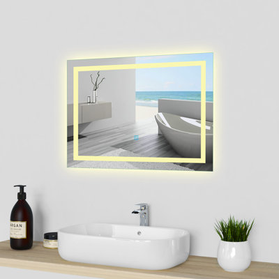 Adetoun Flat Wall Mirror