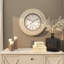 Très grande horloge murale 31 po Brown